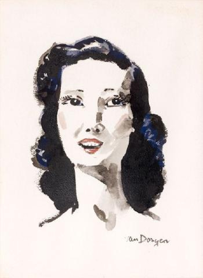 Portrait de femme by Kees van Dongen