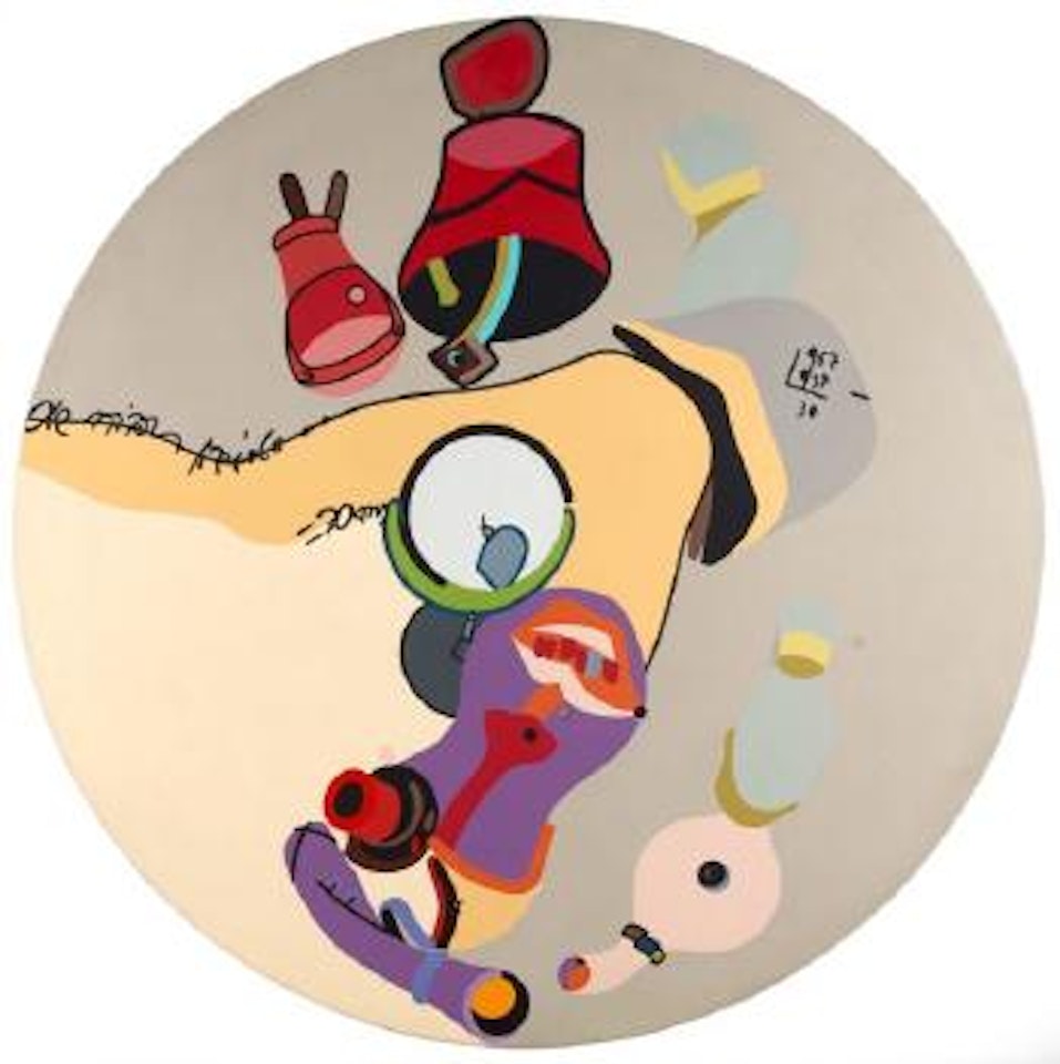Le miroir précoce, (compte intime) by Hervé Telemaque