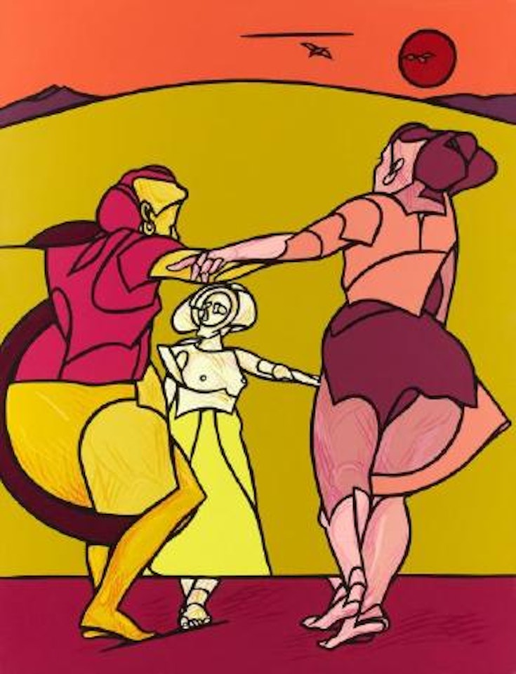 (Folk dance), si balla all’est la libertà by Valerio Adami