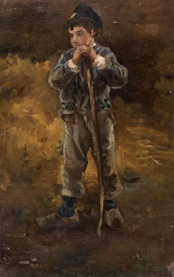 Le petit fermier by Maximilien Luce