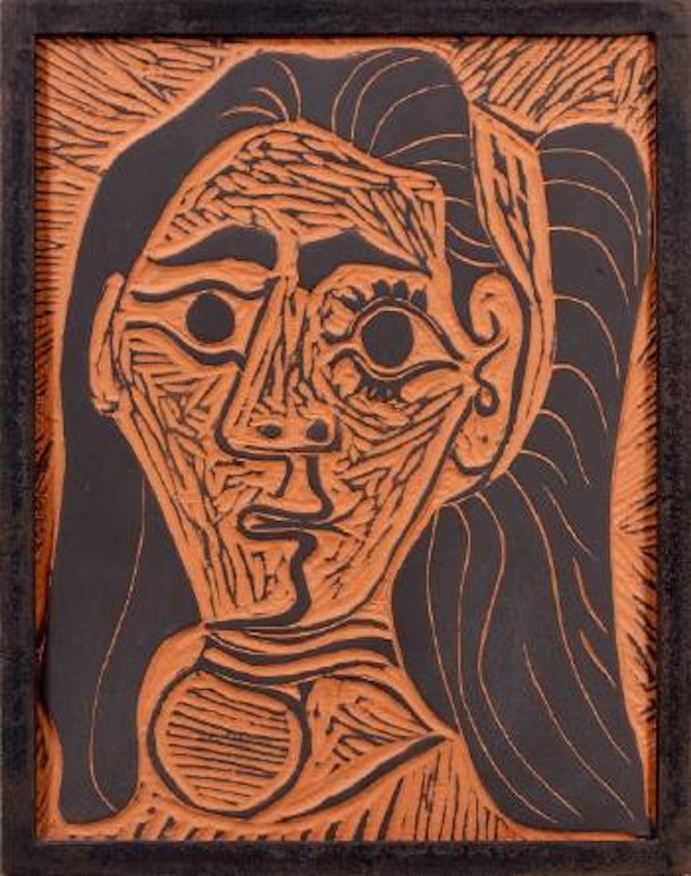 Femme aux cheveux flous by Pablo Picasso