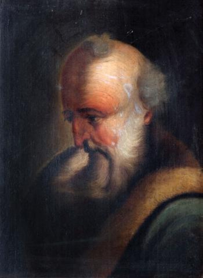 Portrait of a man by Christian Wilhelm Ernst Dietrich