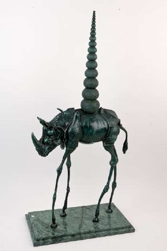 Rhinocéros cosmique by Salvador Dali