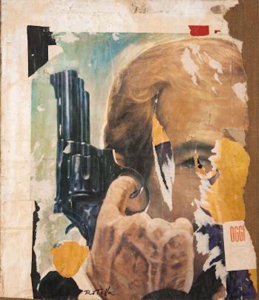 Oggi by Mimmo Rotella