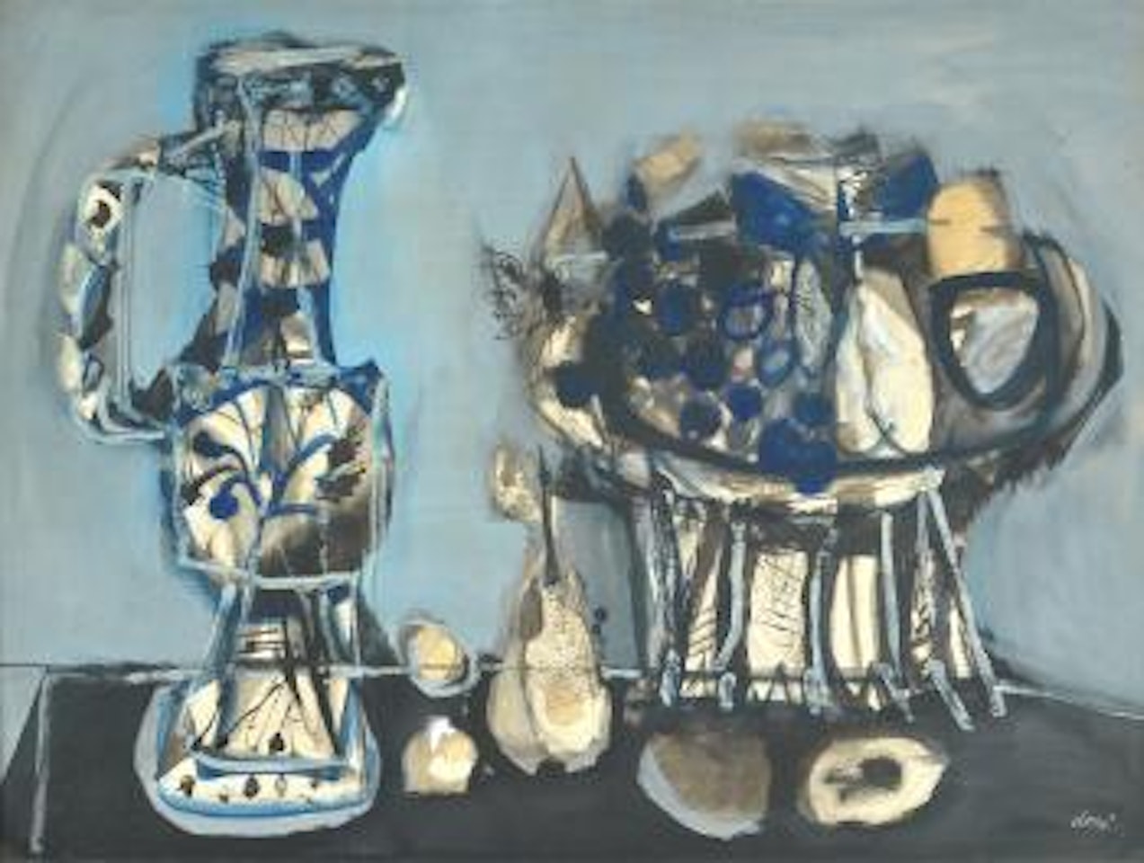 Nature morte et pichet by Antoni Clavé