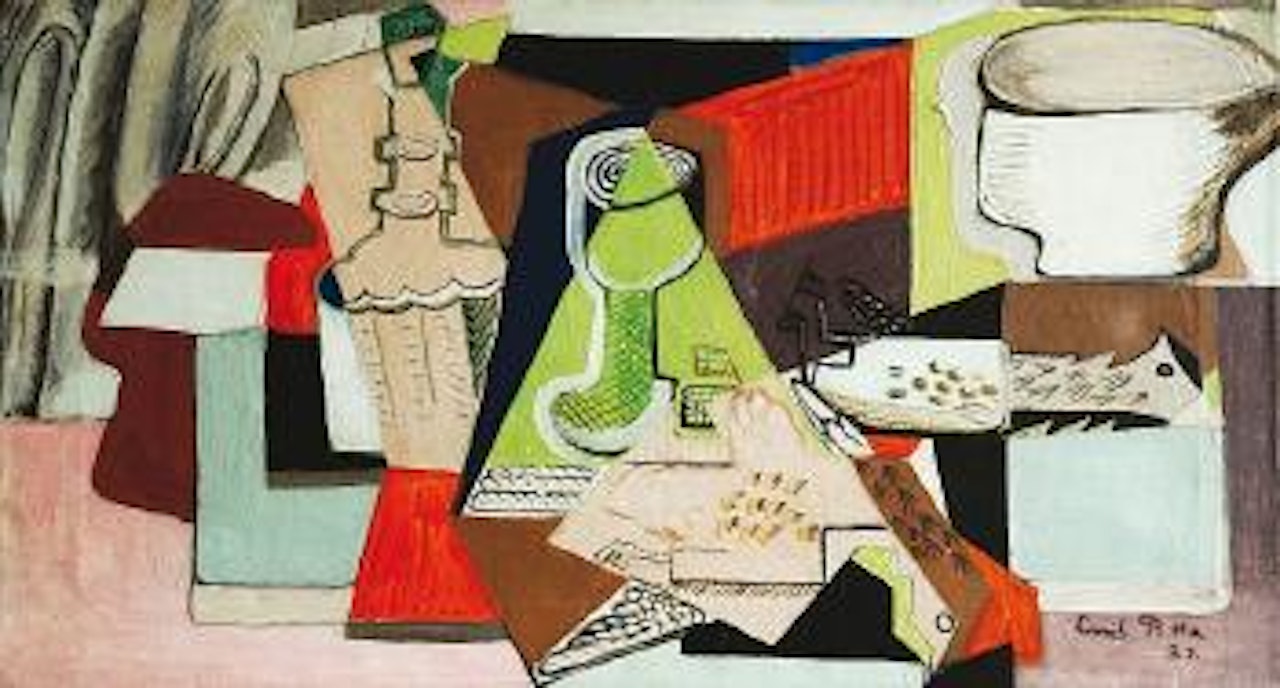 Still life with cup by Emil Filla