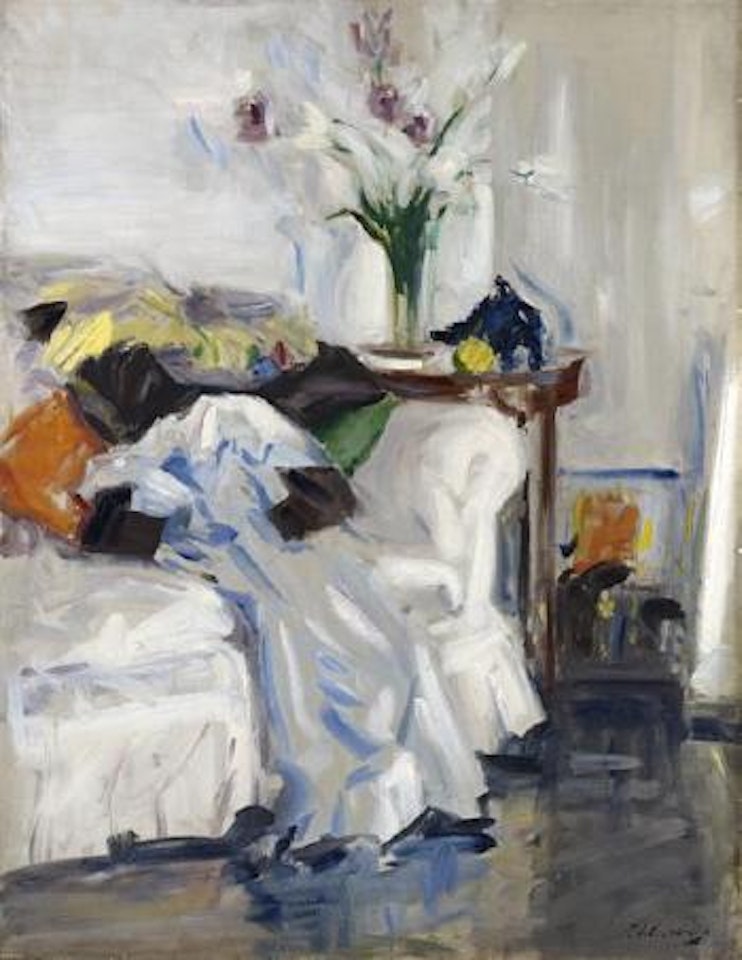 Miss Don Wauchope's robe by Francis Campbell Boileau Cadell