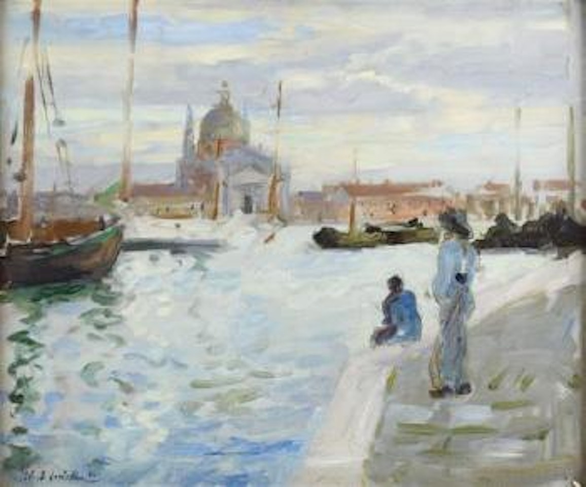 The Guidecca and Redentore by Francis Campbell Boileau Cadell