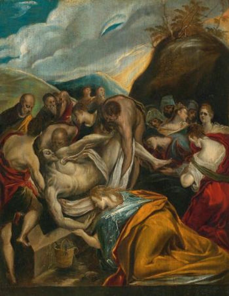 The Entombment Of Christ by El Greco