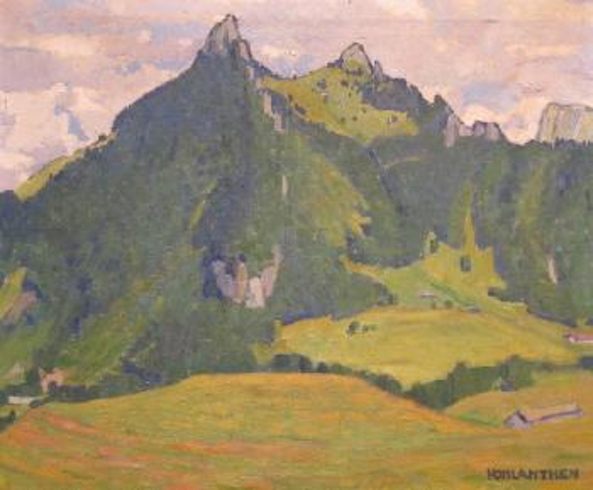 Les Dents de Broc by Louis Vonlanthen