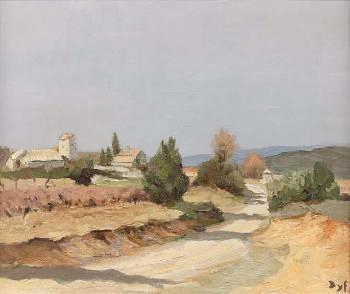 Route en Provence by Marcel Dyf