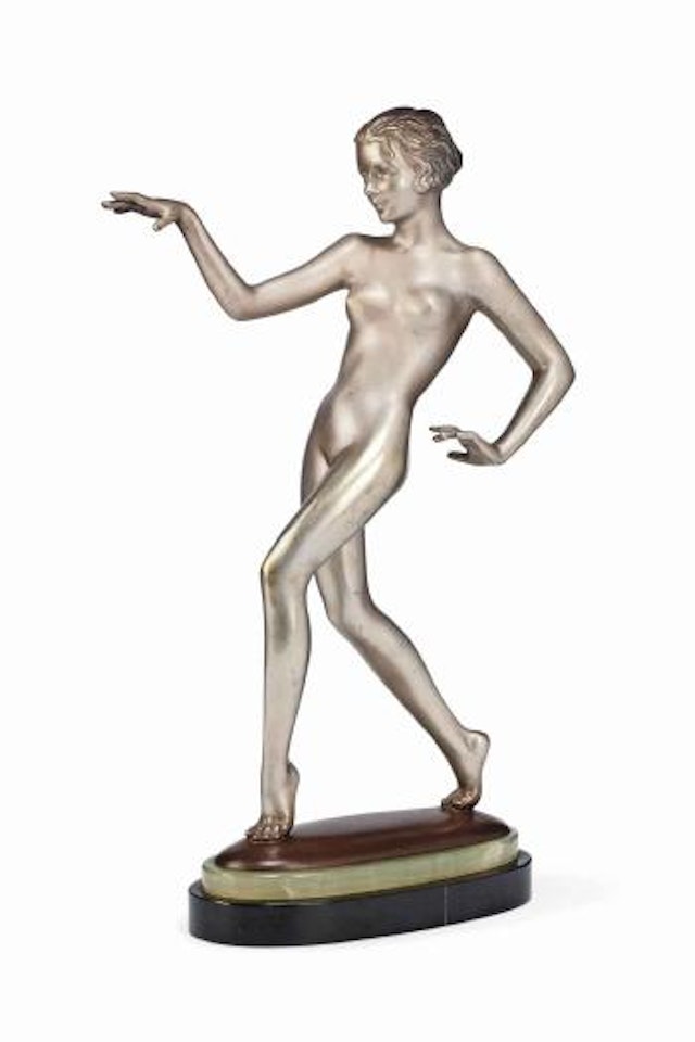 Dancing Female Figure by Josef Lorenzl