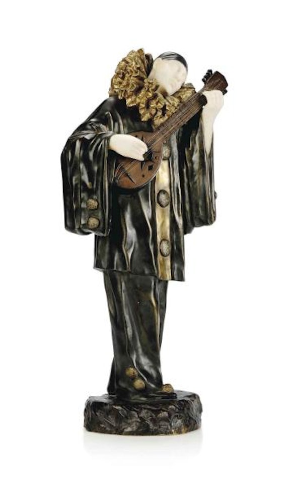 Mandolin Player by Demetre Chiparus