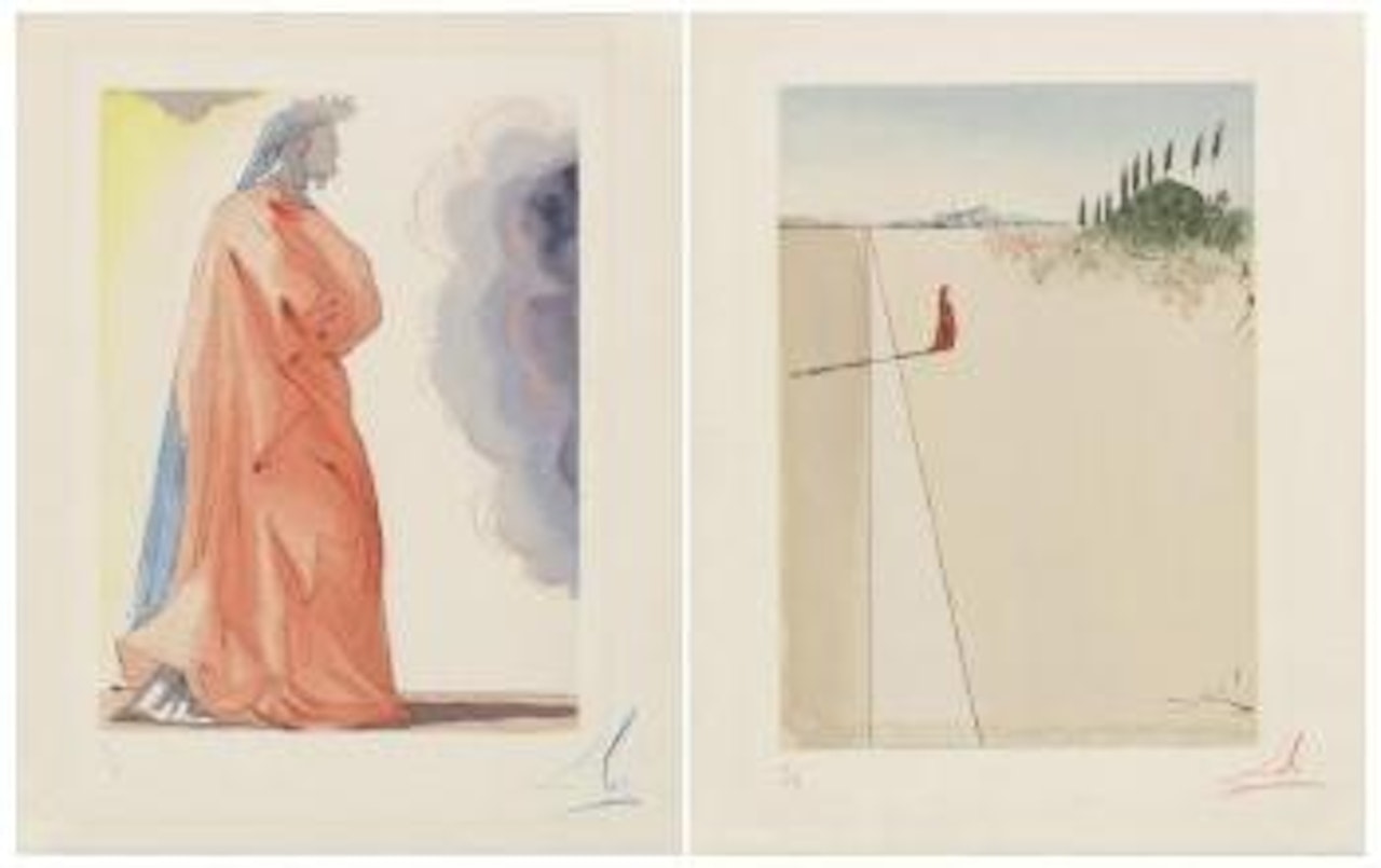 Divine comedie by Salvador Dali