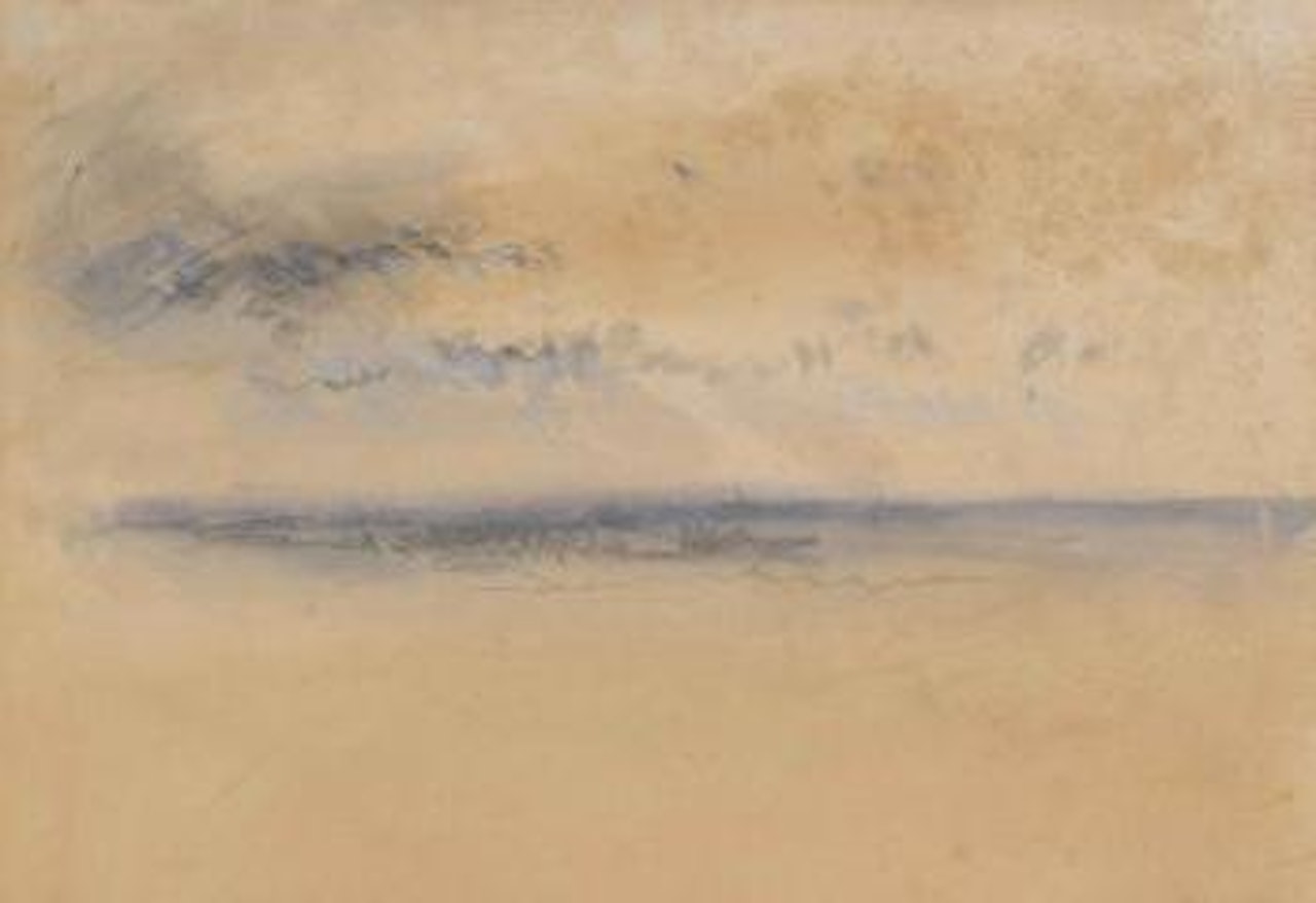 Sunset or sunrise over the south coast of England by Joseph Mallord William Turner