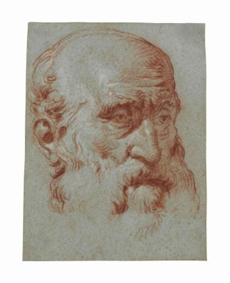 Head of Giulio Contarini, in three-quarter profile, after Alessandro Vittoria by Giovanni Battista Tiepolo