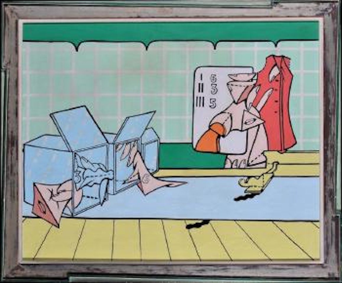I cubi by Valerio Adami