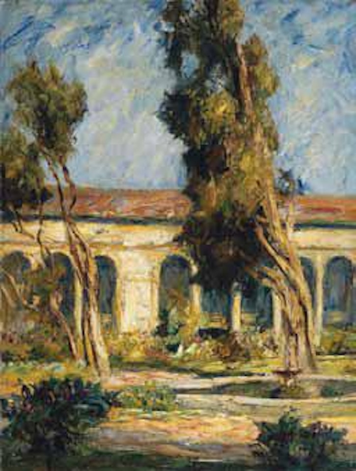 Klostergarten in Rom by Otto Pippel