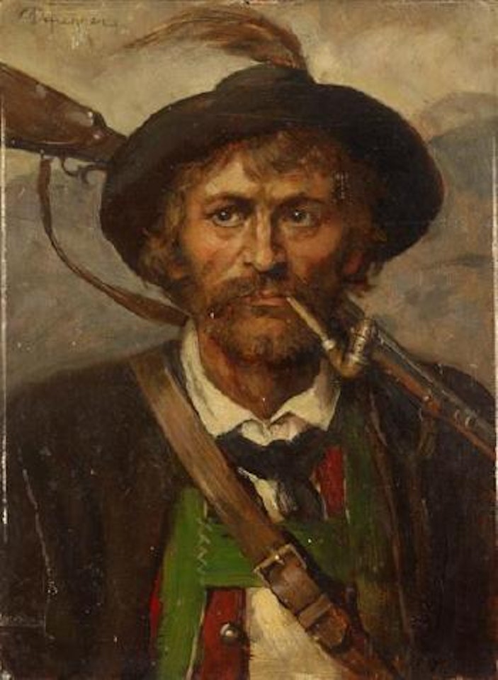 Tyrolean gentleman by Franz von Defregger