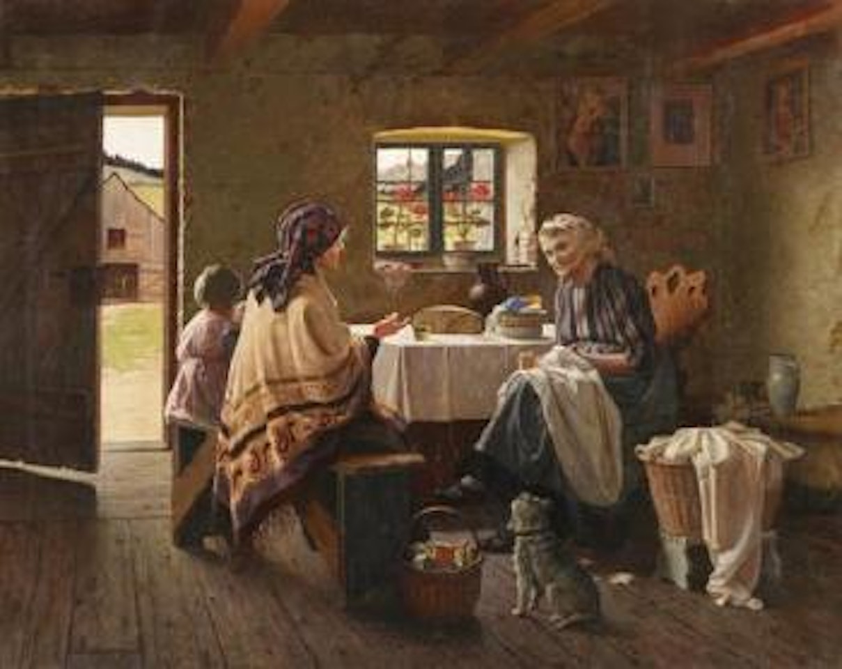 A friendly visit by Alois Heinrich Priechenfried