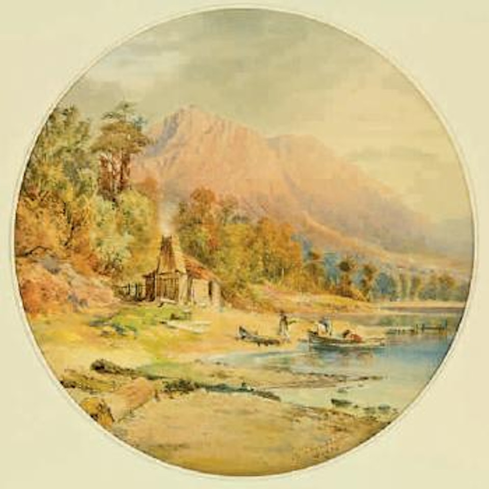 Benell’s Store, Lake Wakatipu by Nicholas Chevalier