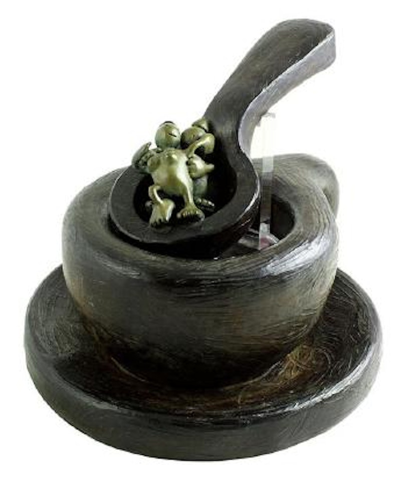 Cup and Spoon by Tom Otterness