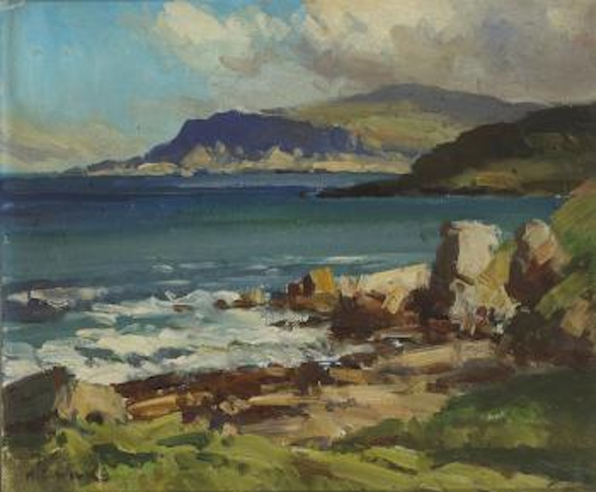 Glenarm Head, Antrim coast by Maurice Canning Wilks