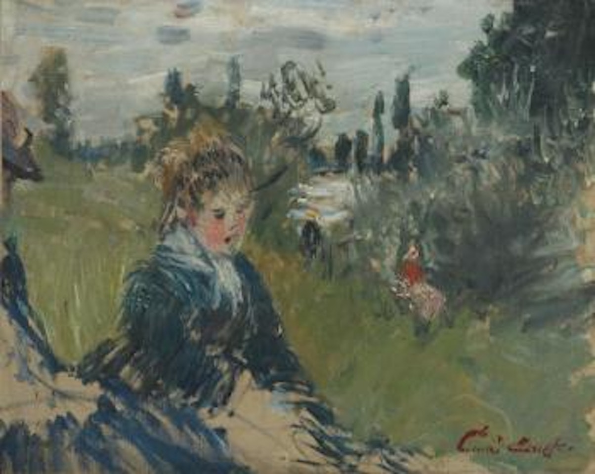 Dans la prairie, Vétheuil by Claude Monet