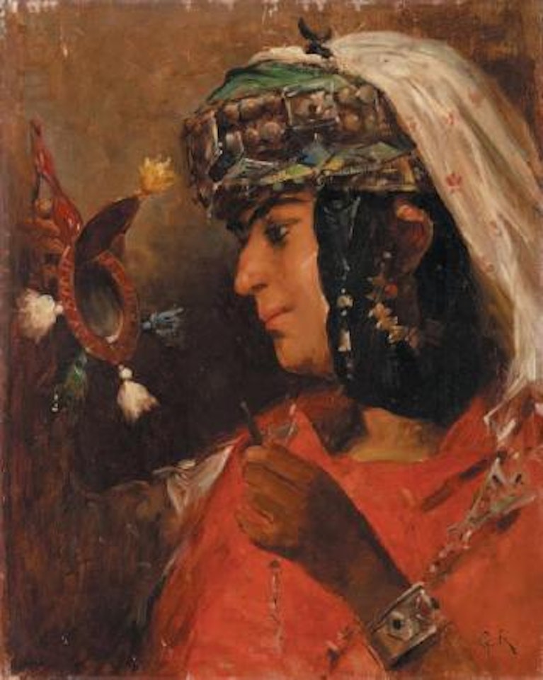 Femme orientaliste by Georges Antoine Rochegrosse