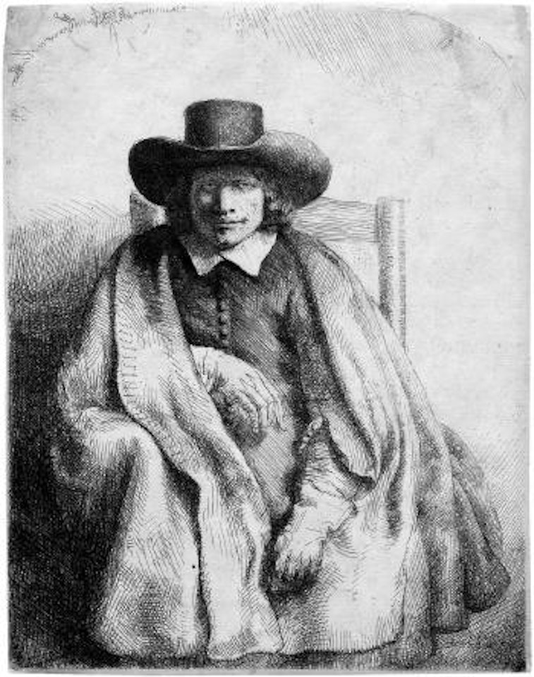 Clement de Jonge, Kupferstichverleger by Attributed to Rembrandt Harmensz van Rijn