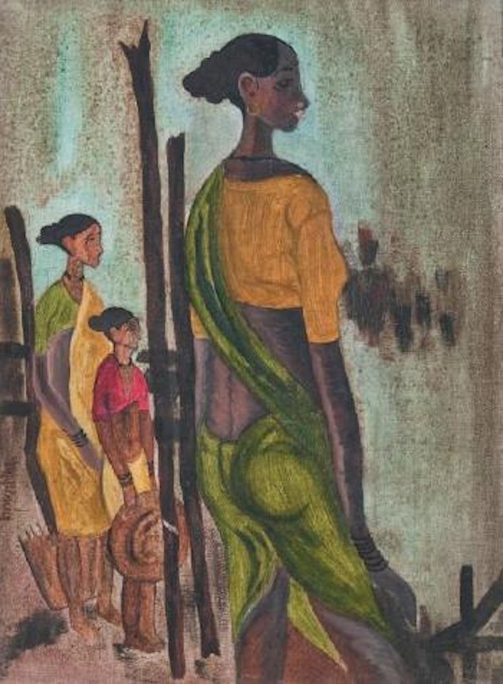 Fisherwoman by B Prabha