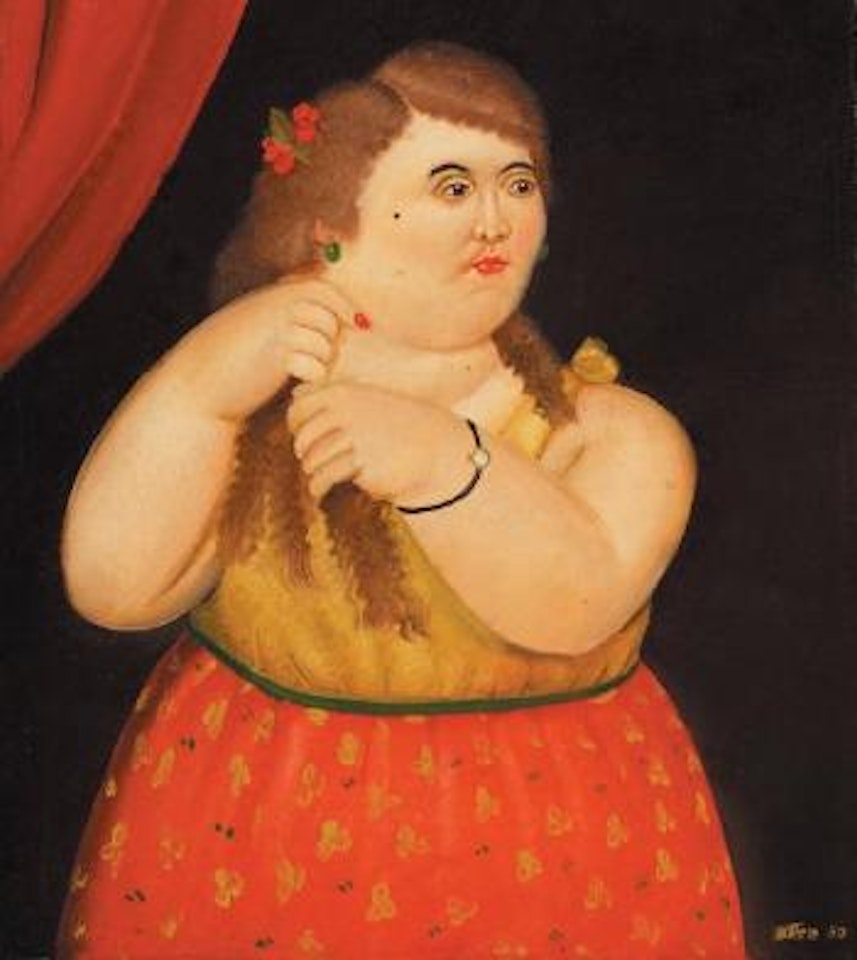 Mujer by Fernando Botero