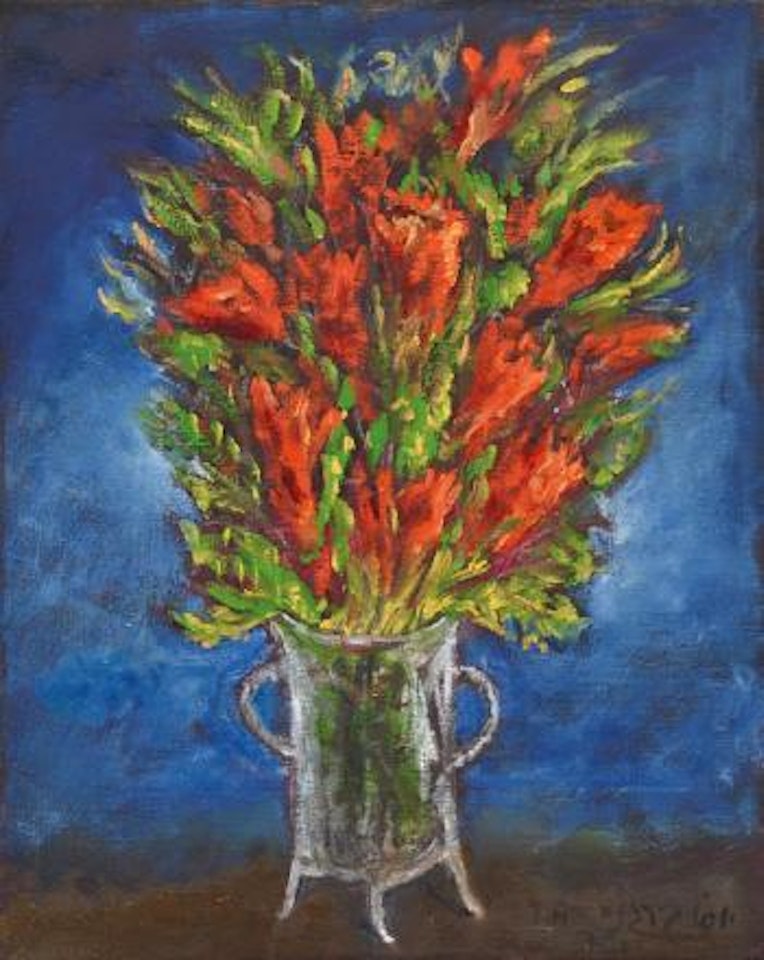 Flowers in the Evening by Yosl Bergner
