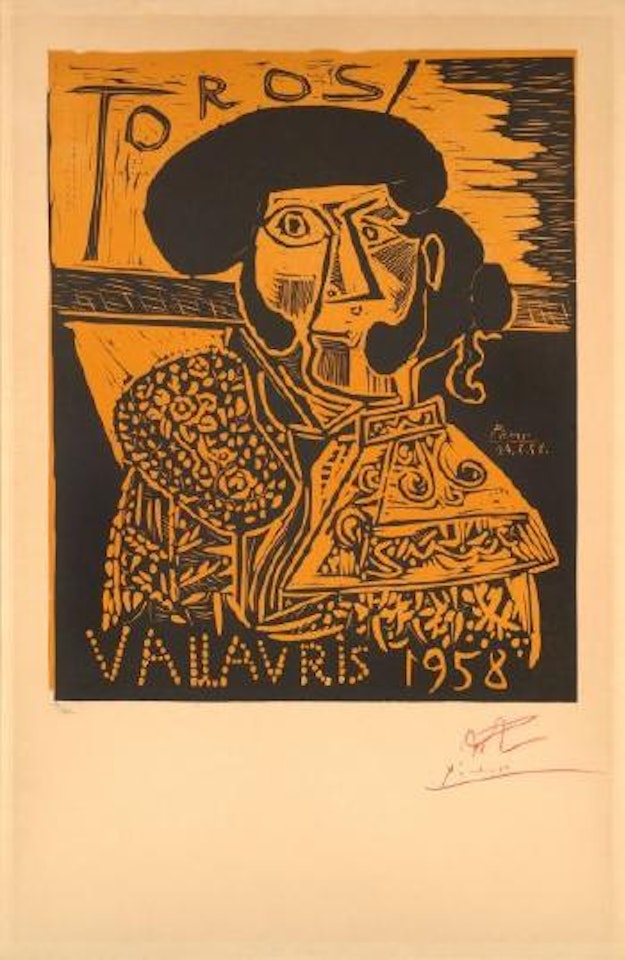 Toros-Vallauris by Pablo Picasso