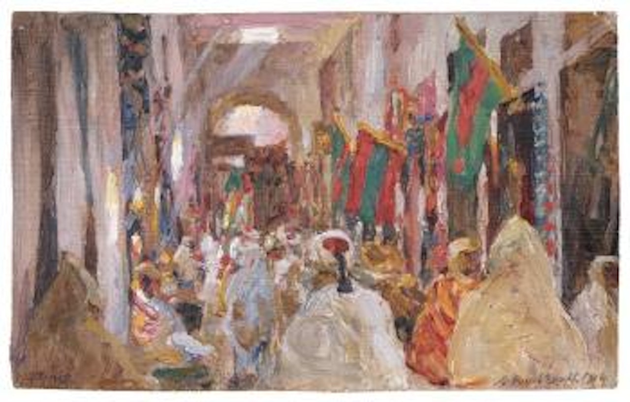 Vue de Tunis by Alexandre Roubtzoff