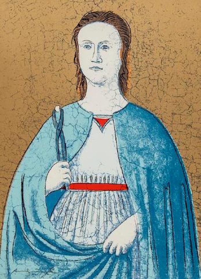 Saint Apollonia (F.& S.332) by Andy Warhol