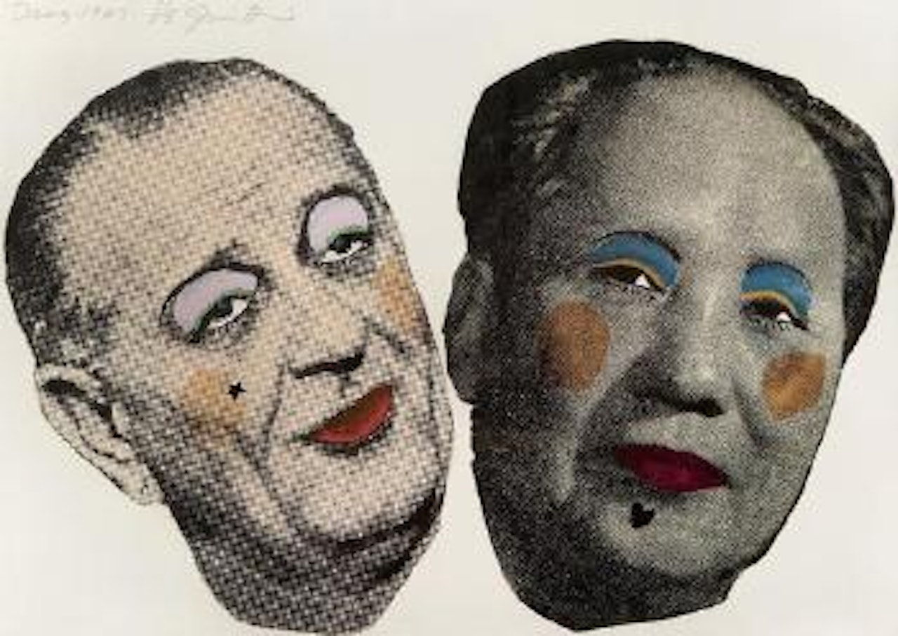 Drag, Johnson and Mao by Jim Dine
