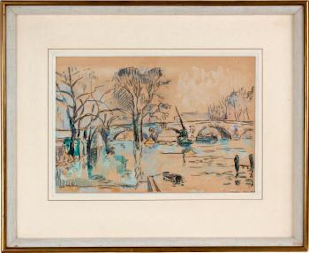 Pont de Paris by Paul Signac