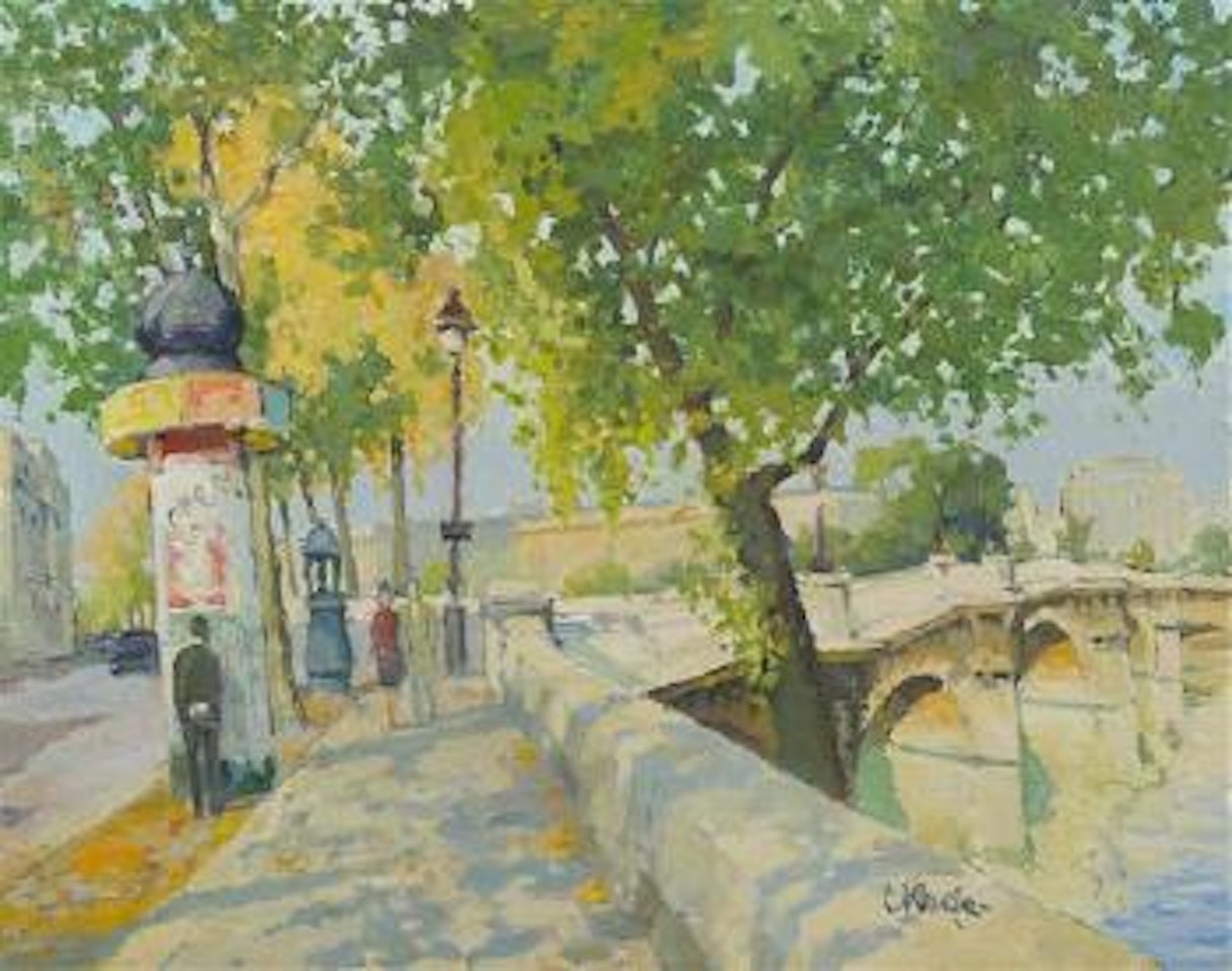 Summer afternoon on the bridge by Constantin Kluge