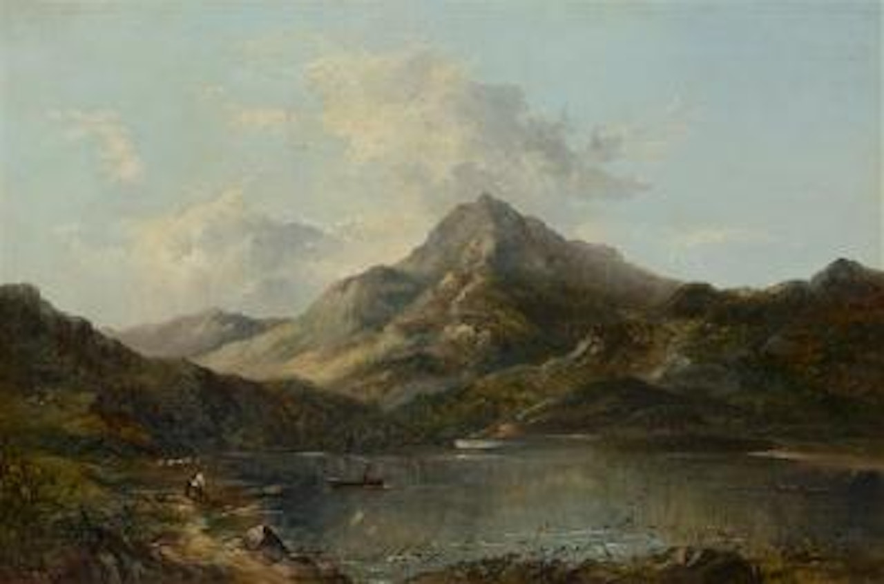 Near Snowden, North Wales by Sidney Richard Percy