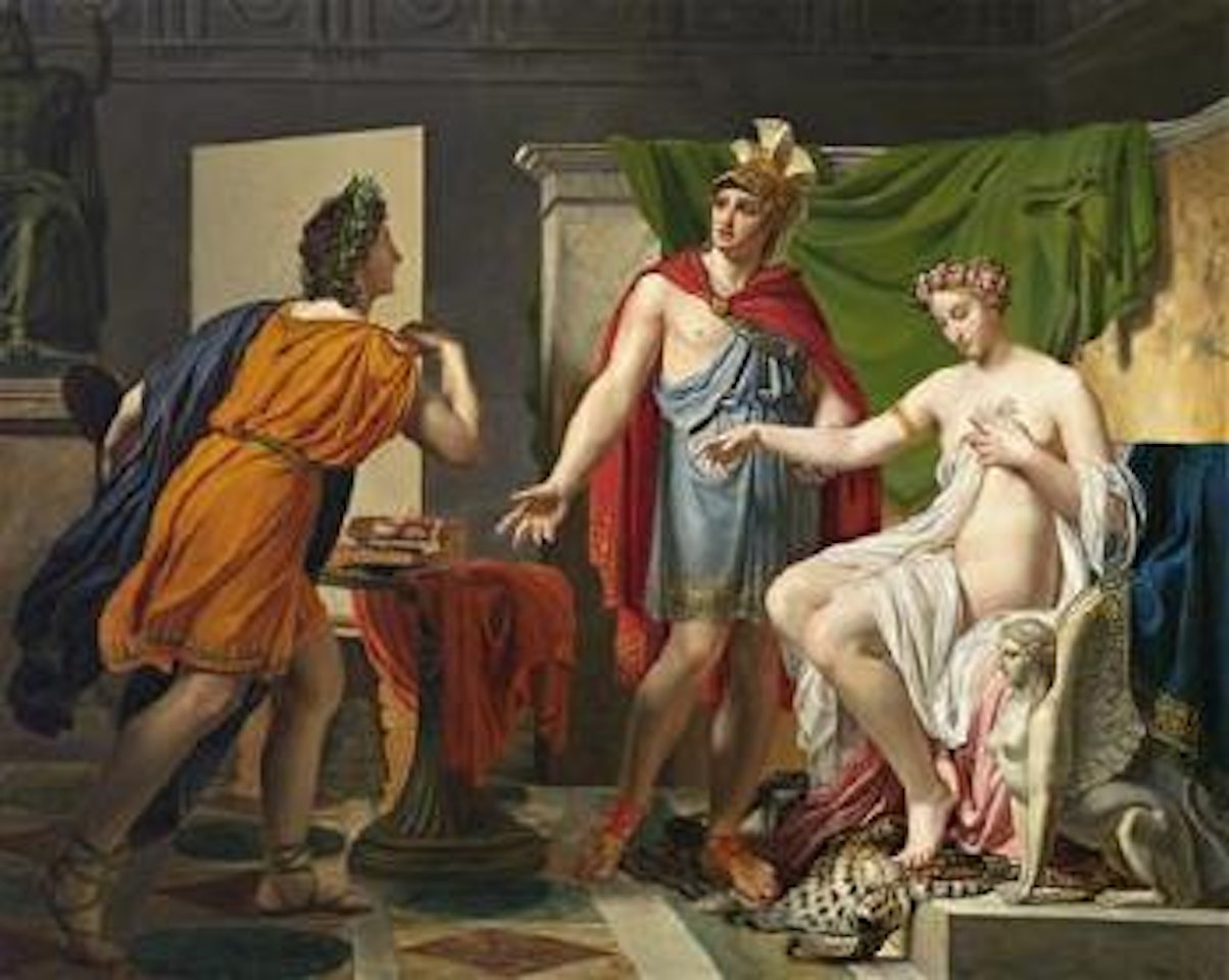 Apelles portraying Campaspe for Alexander the Great by French School