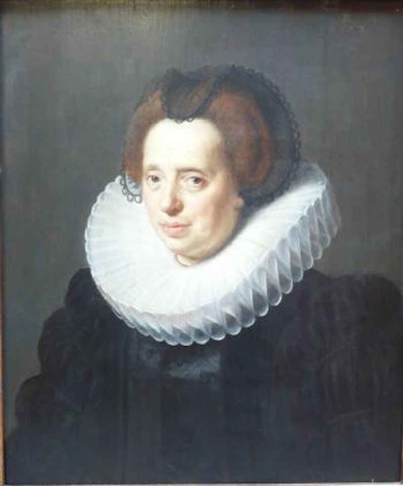 Portrait de femme à la collerette by Paulus Moreelse