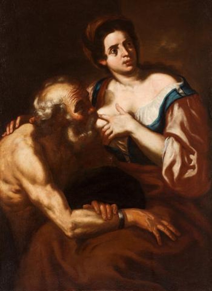 Roman Charity by Italian School