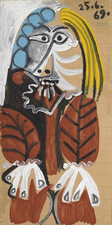 Homme assis by Pablo Picasso