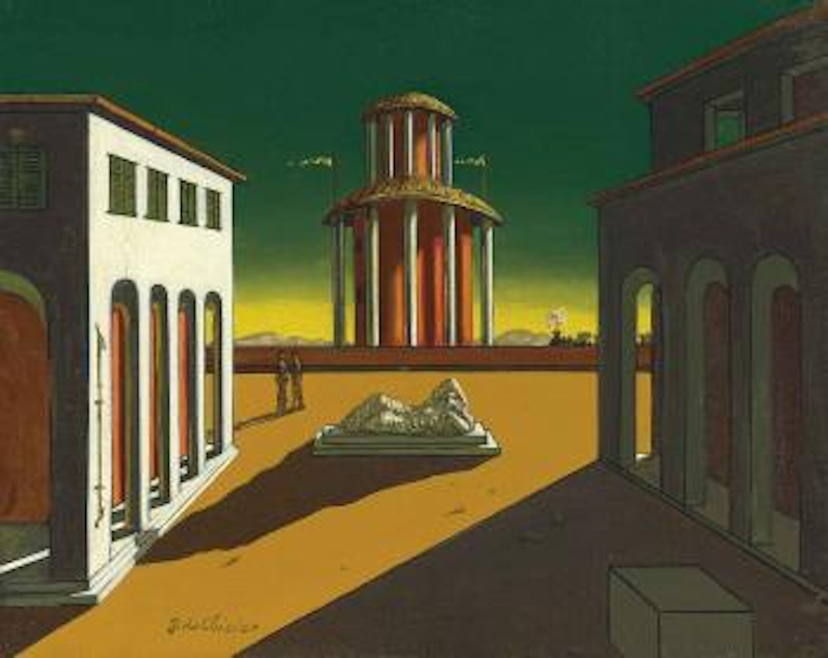 Piazza d'Italia by Giorgio de Chirico