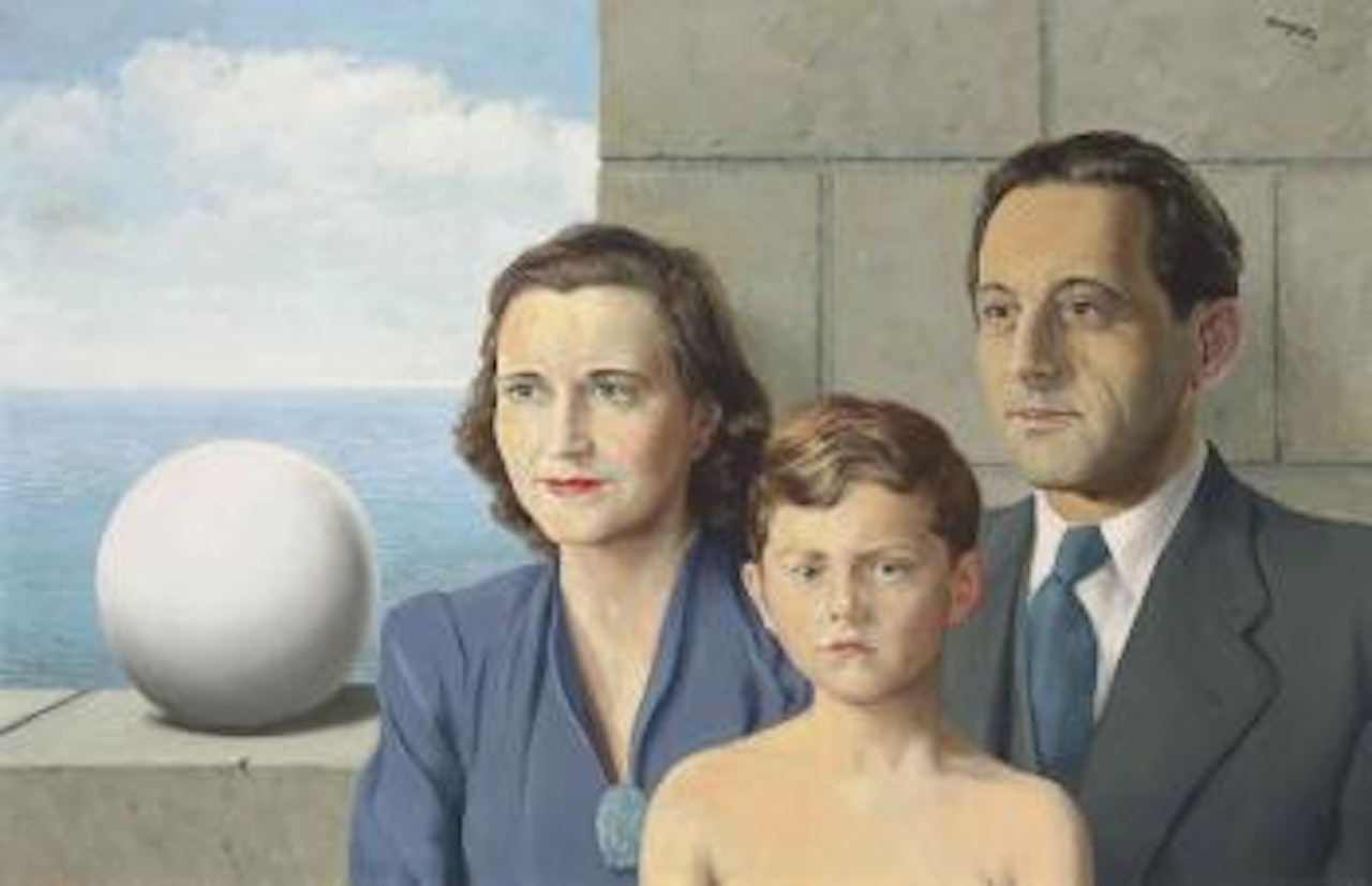 Portrait de famille by René Magritte