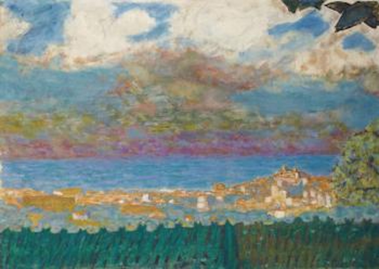 Ciel d'orage sur Cannes by Pierre Bonnard