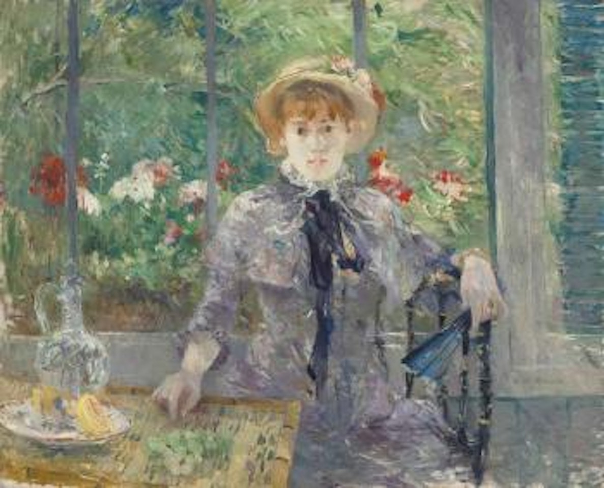 Après le déjeuner by Berthe Morisot