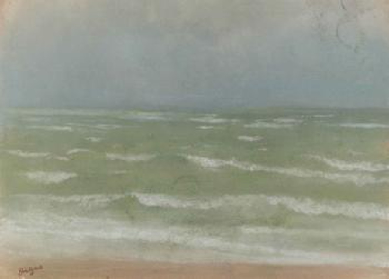 Marée montante by Edgar Degas