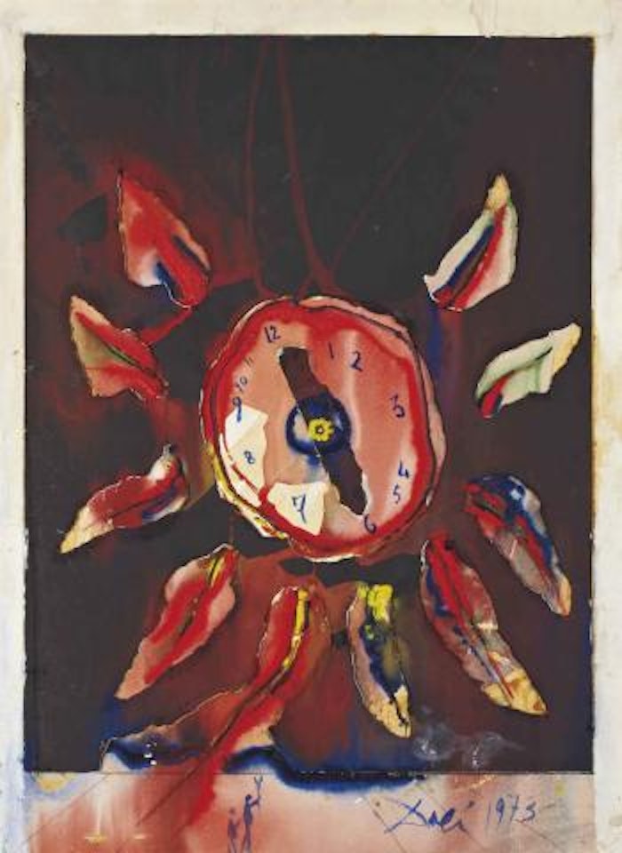 Reloj floral by Salvador Dali